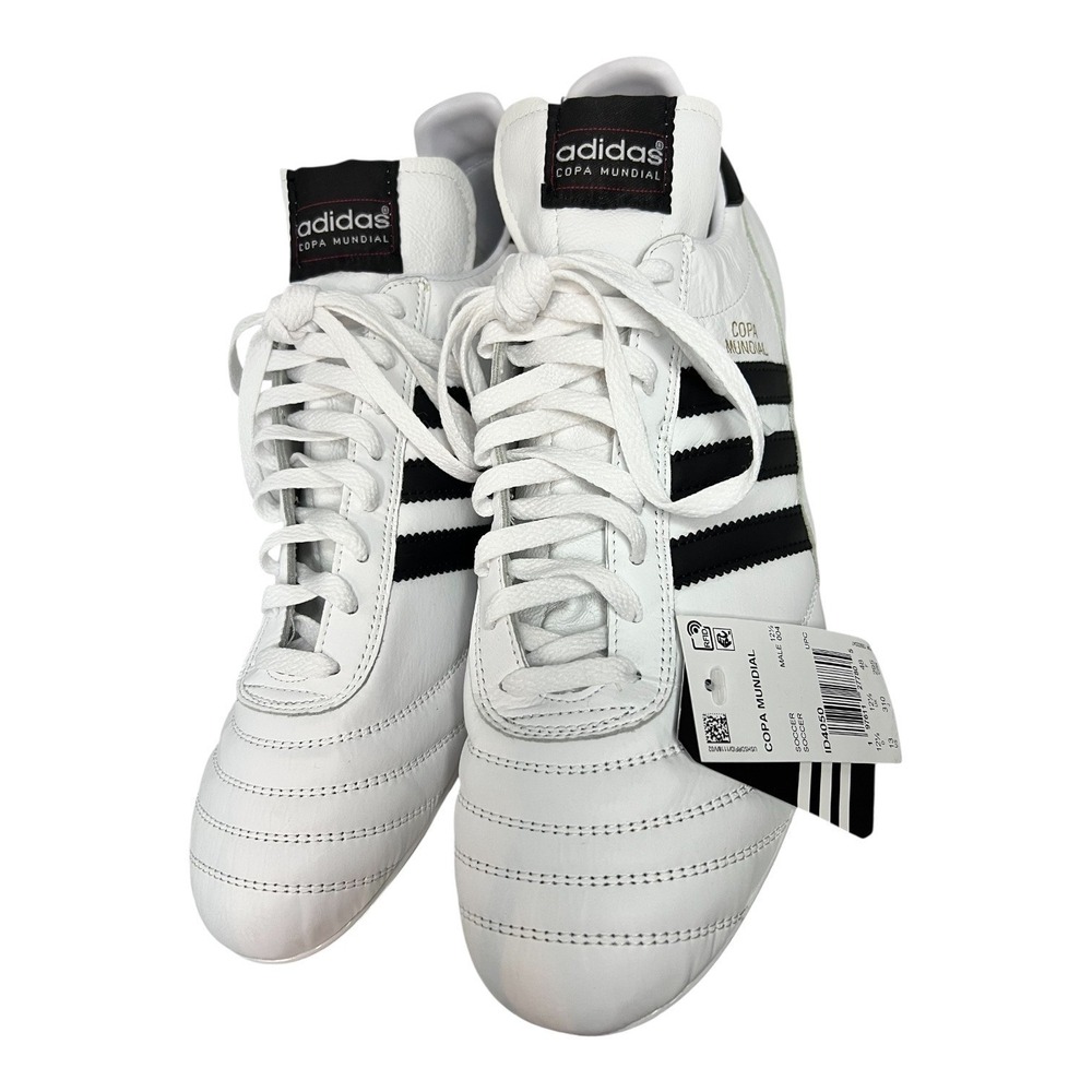 Adidas Copa Mundial Soccer Cleats White Black ID4050 Mens 13 Made in Germany NEW